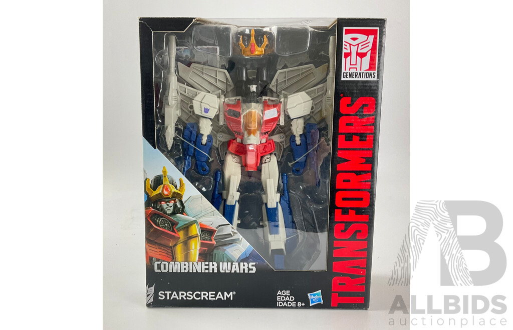 Boxed Hasbro Transformers Generations Starscream