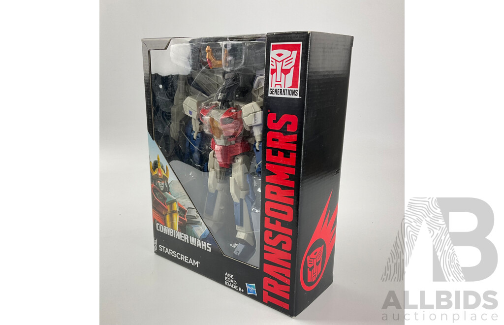 Boxed Hasbro Transformers Generations Starscream