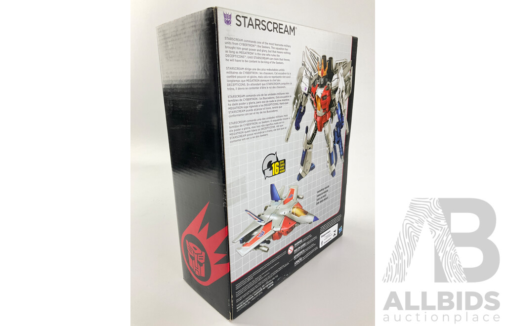 Boxed Hasbro Transformers Generations Starscream