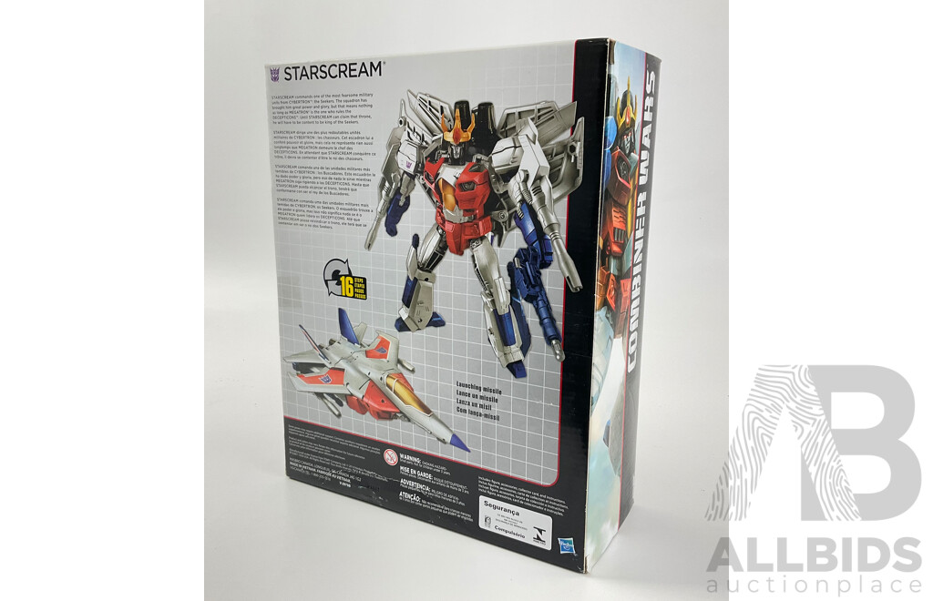 Boxed Hasbro Transformers Generations Starscream