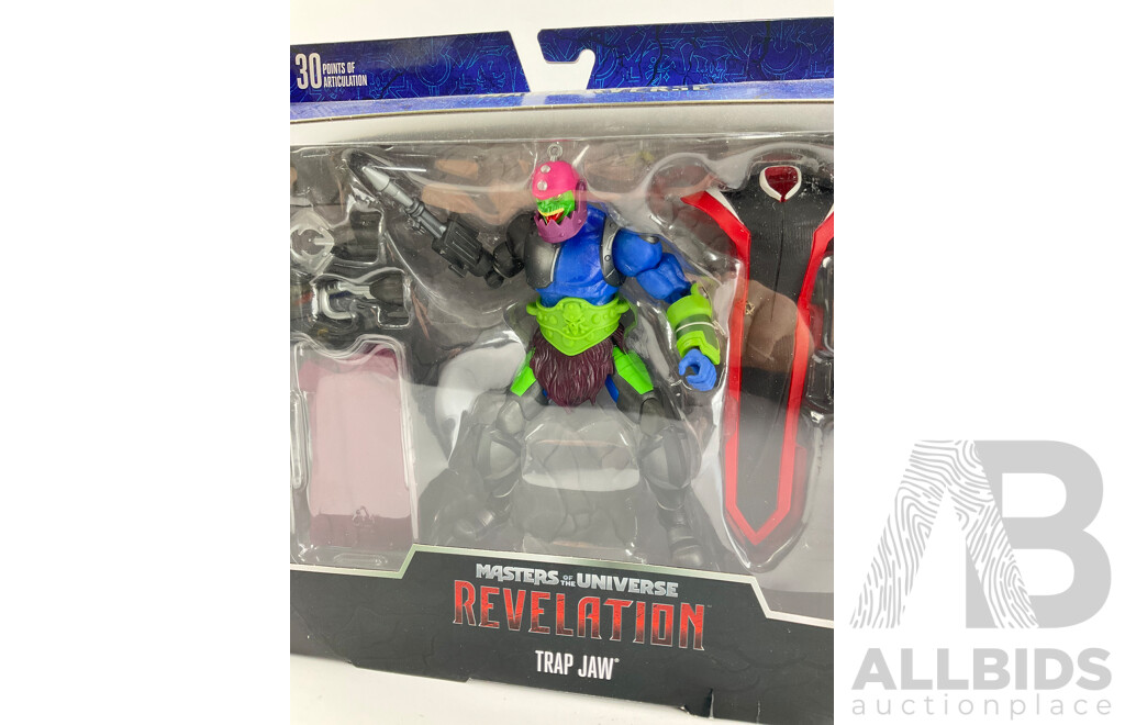 Mattel Masterverse Revelation Trap Jaw in Original Box