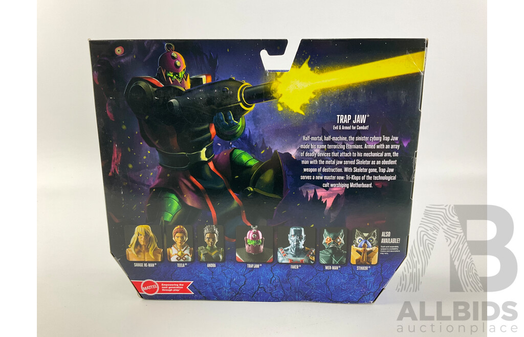 Mattel Masterverse Revelation Trap Jaw in Original Box