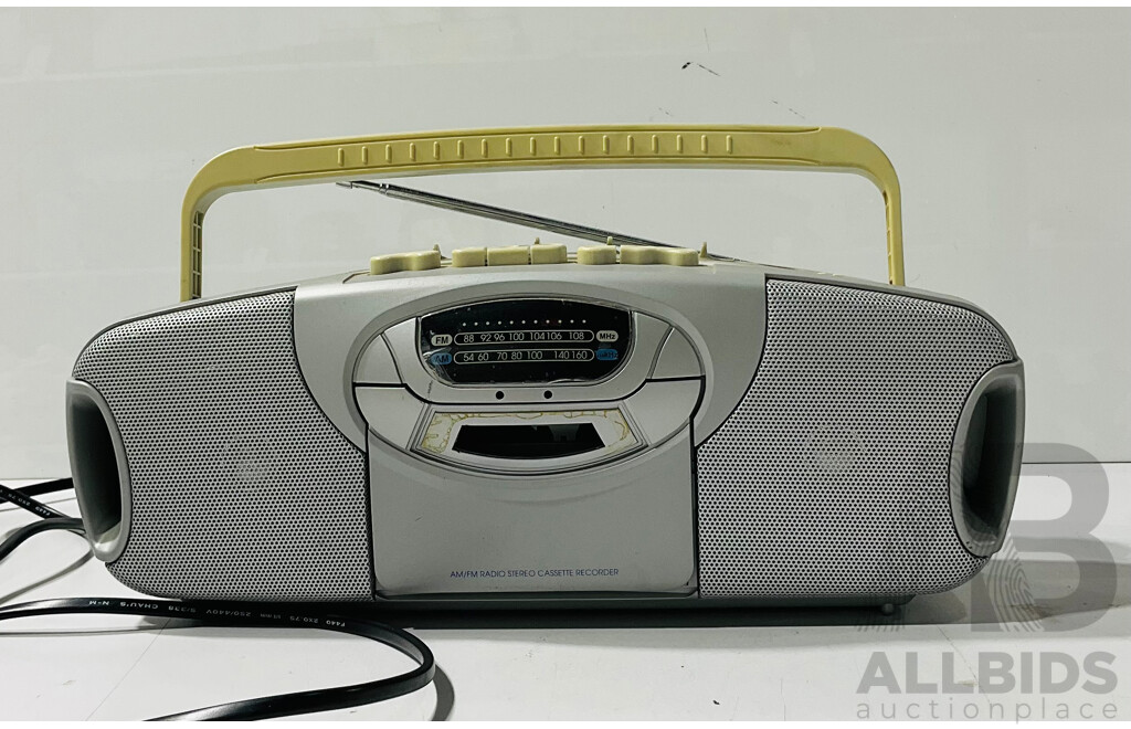 Audiosonic Radio Stereo Cassette Recorder