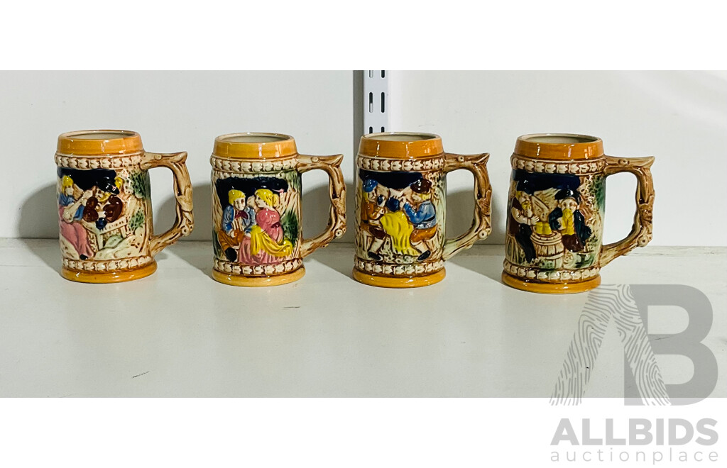 Small Collection of Interesting Decorative Ceramic Mugs