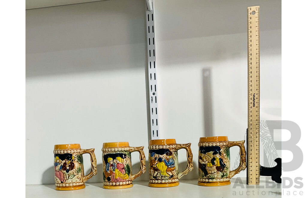 Small Collection of Interesting Decorative Ceramic Mugs