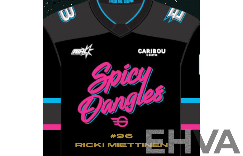 2024 Canberra Brave Spicy Dangles Jersey - #96 Ricki Miettinen