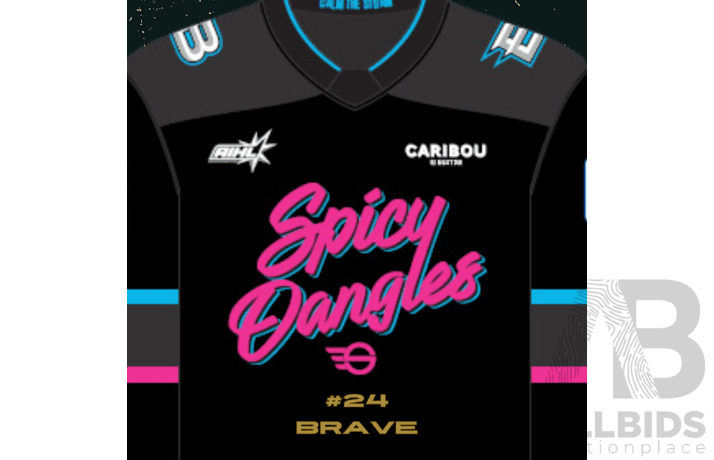 2024 Canberra Brave Spicy Dangles Jersey - #24 BRAVE