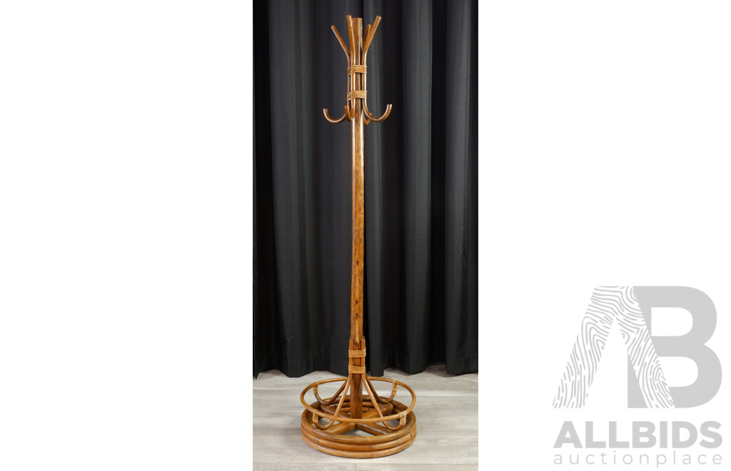 Vintage Cane Coat Stand