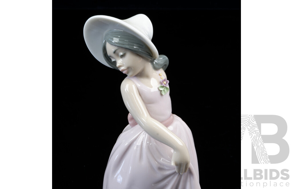 Collection Three Lladro Porcelain Child Figures Including 1999 Event Figure