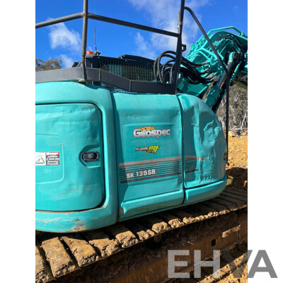 2016 Kobelco SKI35SR-3 Excavator