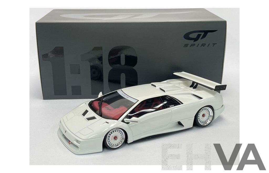 GT Spirit 2018 Lamborghini Diablo K.0. Madlane White GT330 1:18 Scale - New