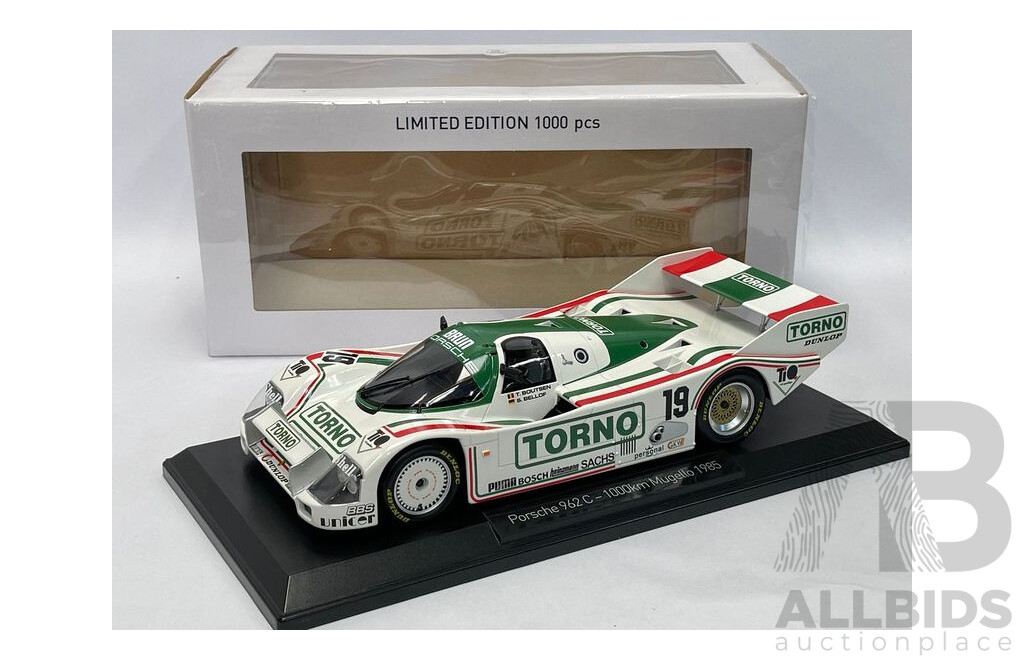 Norev 1985 Porsche 962 C 1000km Mugello Torno Bellof 1:18 Scale - New