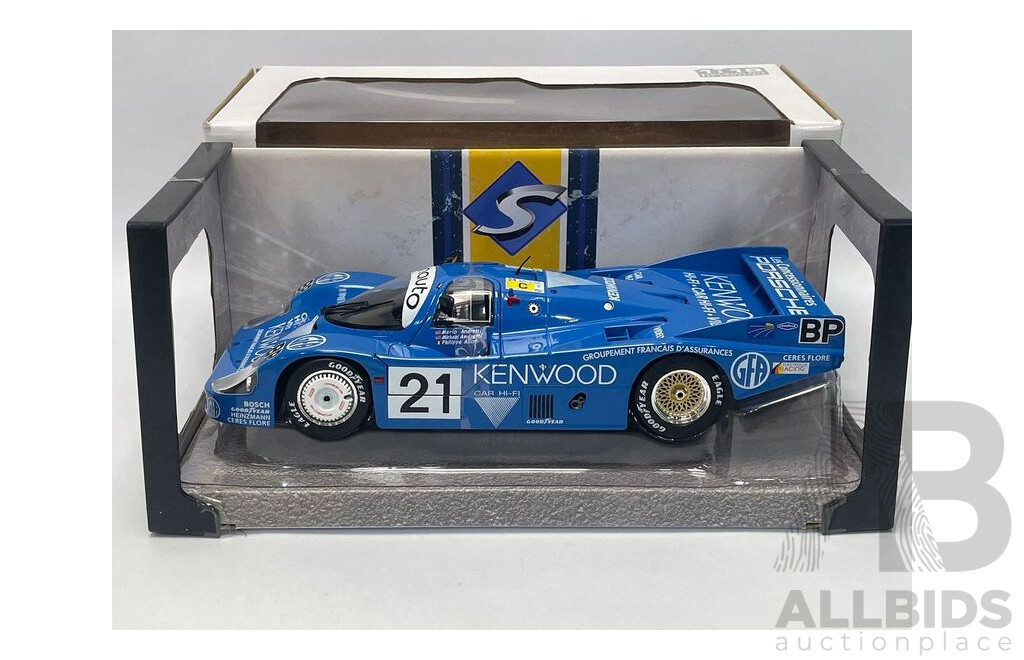 Solido 1983 Porsche 956LH – 24H Le Mans #21 Andretti/Andretti /Alliot - 1/18 Scale