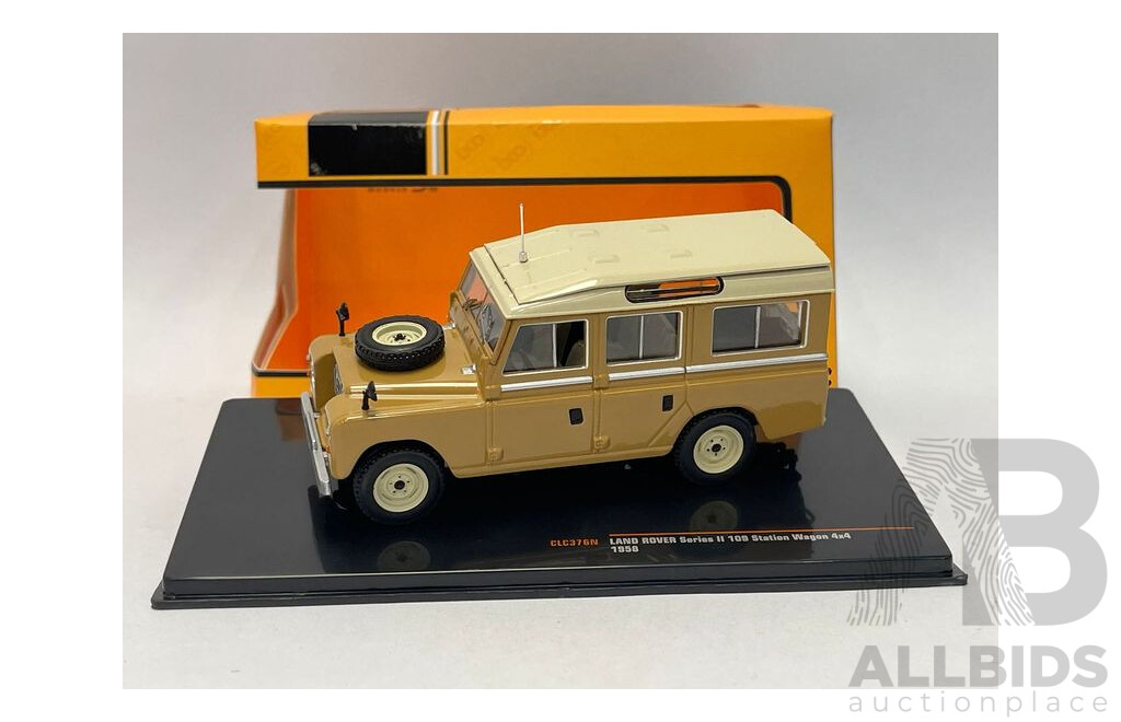 IXO Models 1958 Land Rover Series II 109 1/43 Scale