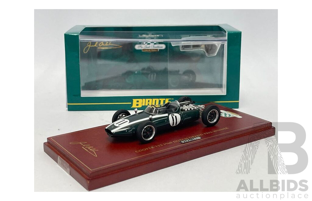 Biante 1960 Cooper T53 Dutch Grand Prix Winner Jack Brabham - 1/43 Scale