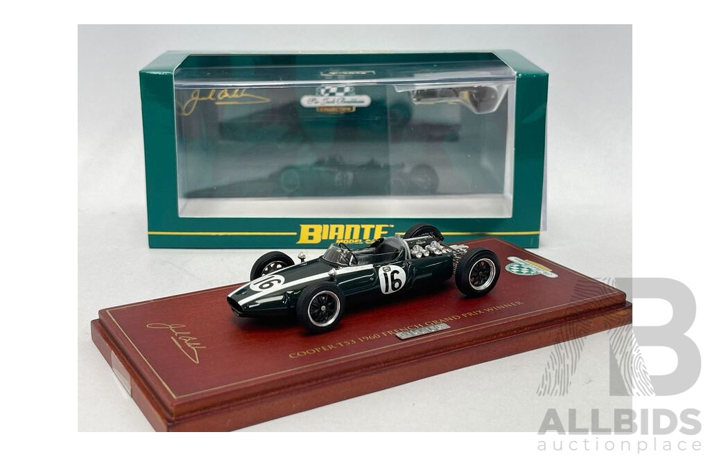 Biante 1960 Cooper T53 French Grand Prix Winner Jack Brabham - 1/43 Scale