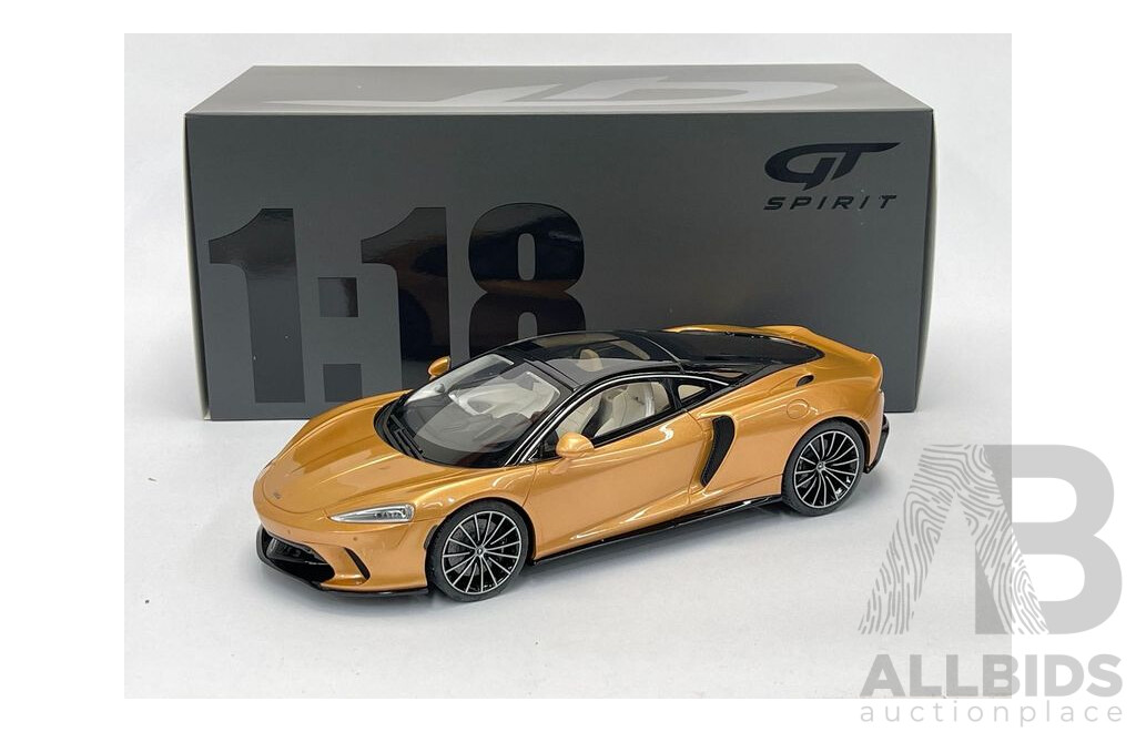 GT Spirit 2019 McLaren GT Burnished Copper GT299 1:18 Scale Model Car - Brand New