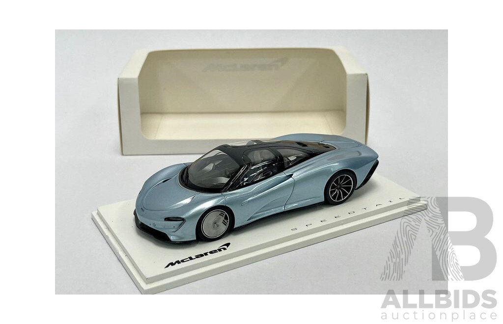 Genuine 2019 McLaren Speedtail Liquid Crystal by TrueScale 1:43 Scale - New