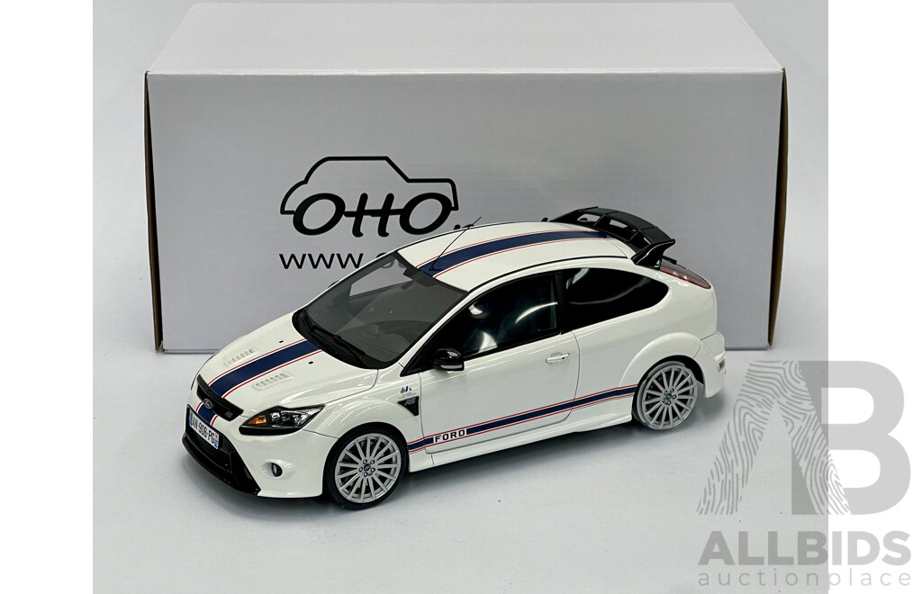 Ottomobile 2010 Ford Focus RS MK2 LeMans Edition White OT1009 1:18 - New - READ