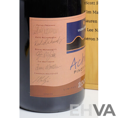 LIMITED EDITION Signed Yarra Ridge 'Achilles' Pinot Noir, Vintage 2000