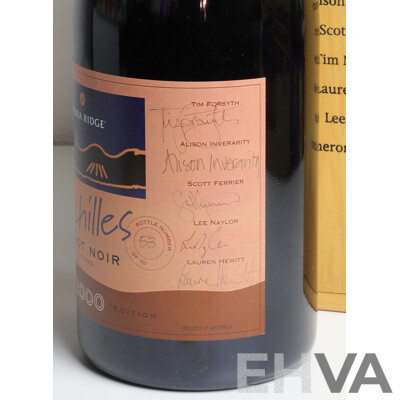 LIMITED EDITION Signed Yarra Ridge 'Achilles' Pinot Noir, Vintage 2000
