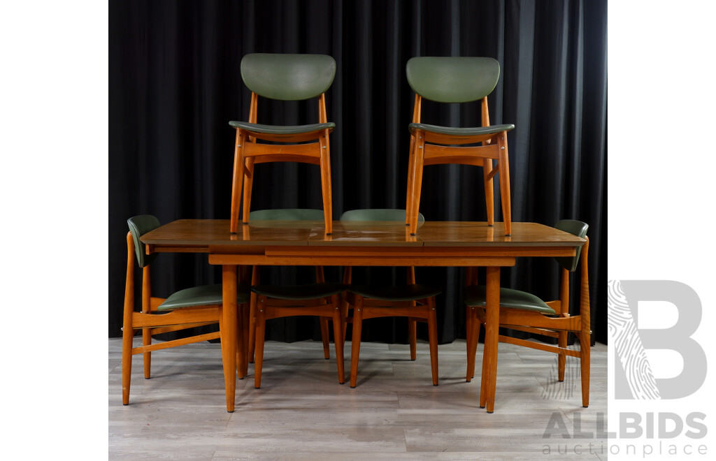 Mid Century Seven Piece Dining Suite by Chiswell