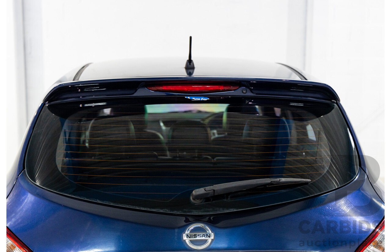 8/2015 Nissan Pulsar SSS C12 SERIES 2 5d Hatchback Deep Sapphire Metallic Turbo 1.6L