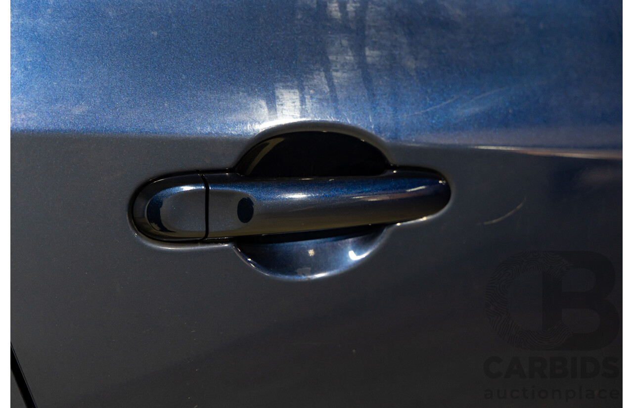 8/2015 Nissan Pulsar SSS C12 SERIES 2 5d Hatchback Deep Sapphire Metallic Turbo 1.6L