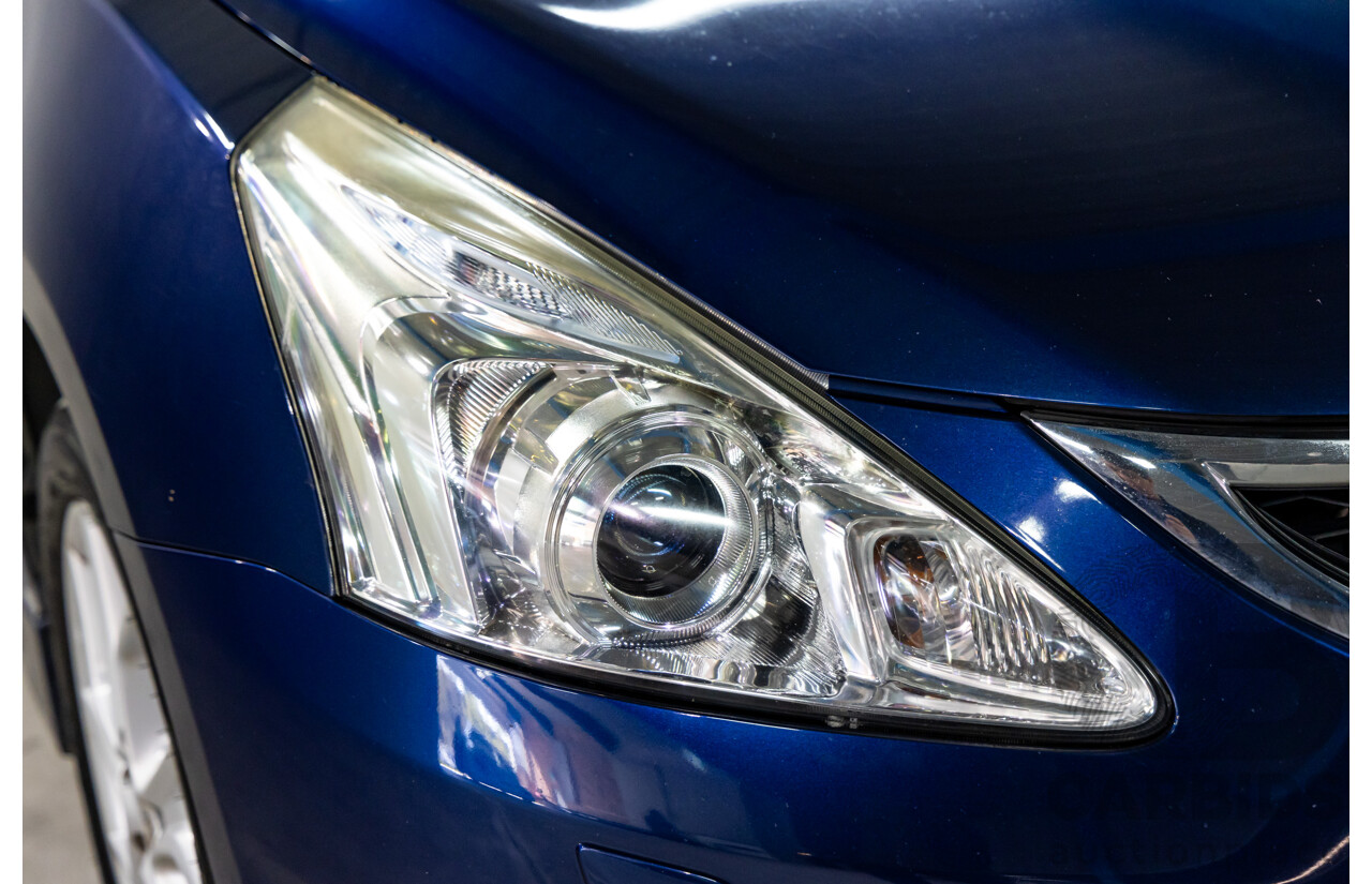 8/2015 Nissan Pulsar SSS C12 SERIES 2 5d Hatchback Deep Sapphire Metallic Turbo 1.6L