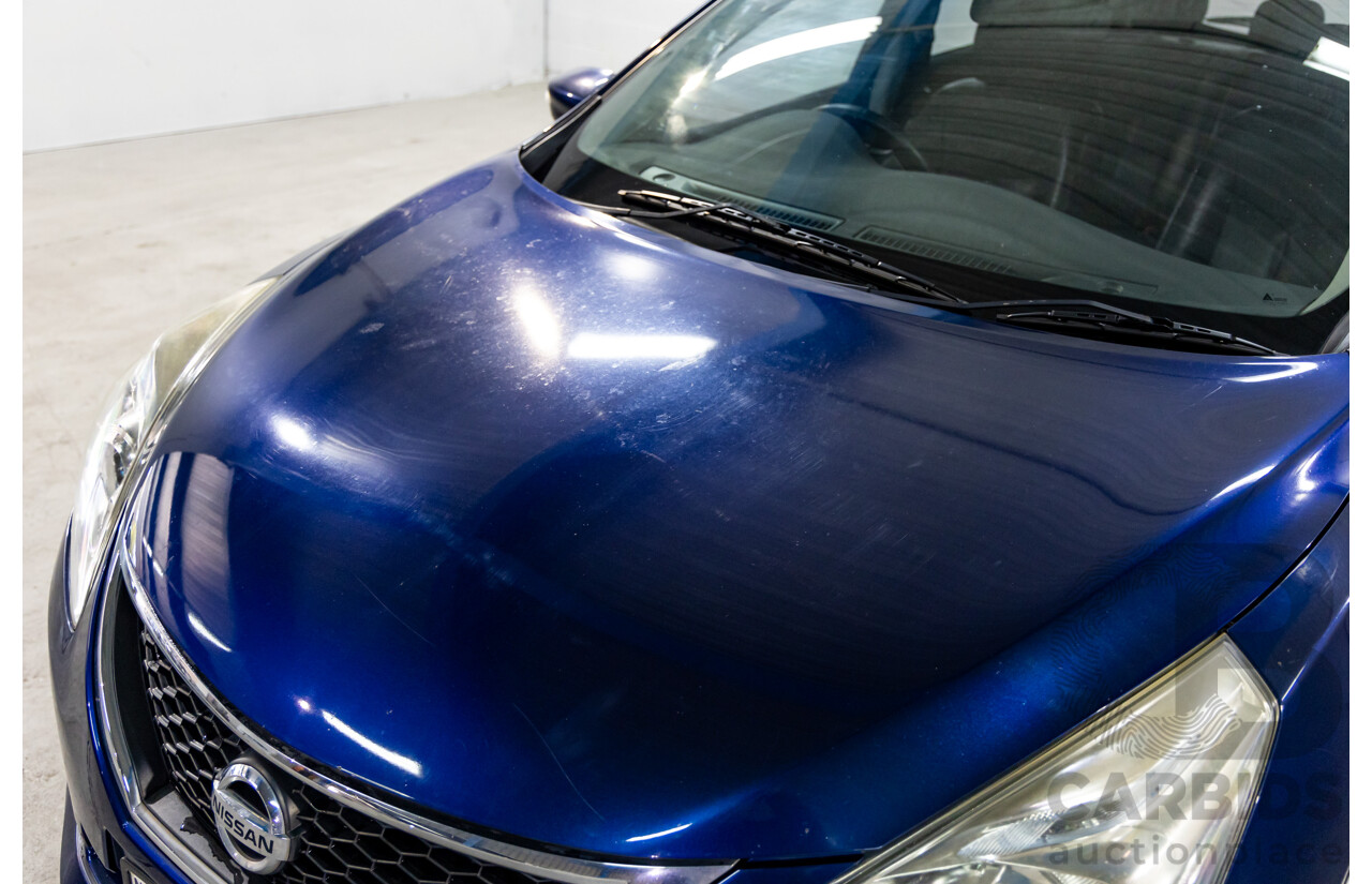 8/2015 Nissan Pulsar SSS C12 SERIES 2 5d Hatchback Deep Sapphire Metallic Turbo 1.6L