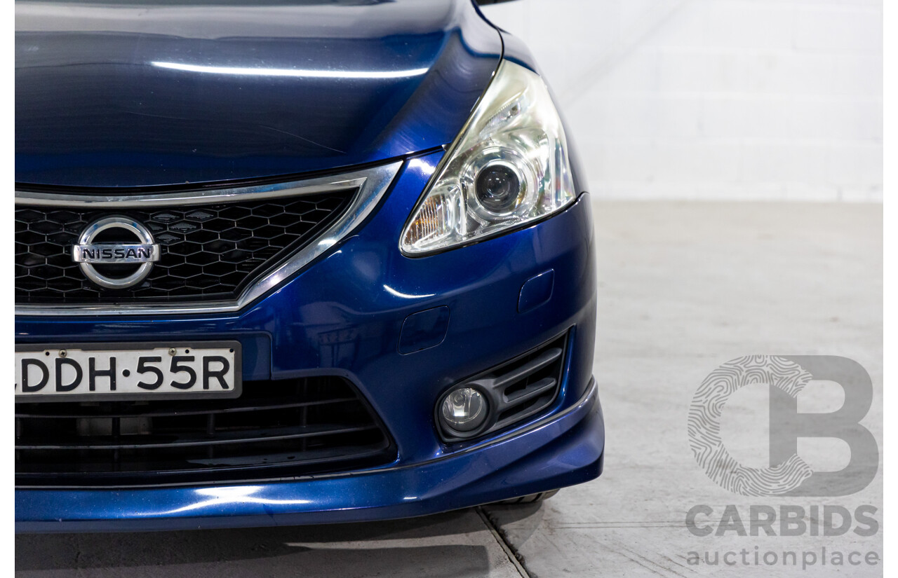 8/2015 Nissan Pulsar SSS C12 SERIES 2 5d Hatchback Deep Sapphire Metallic Turbo 1.6L