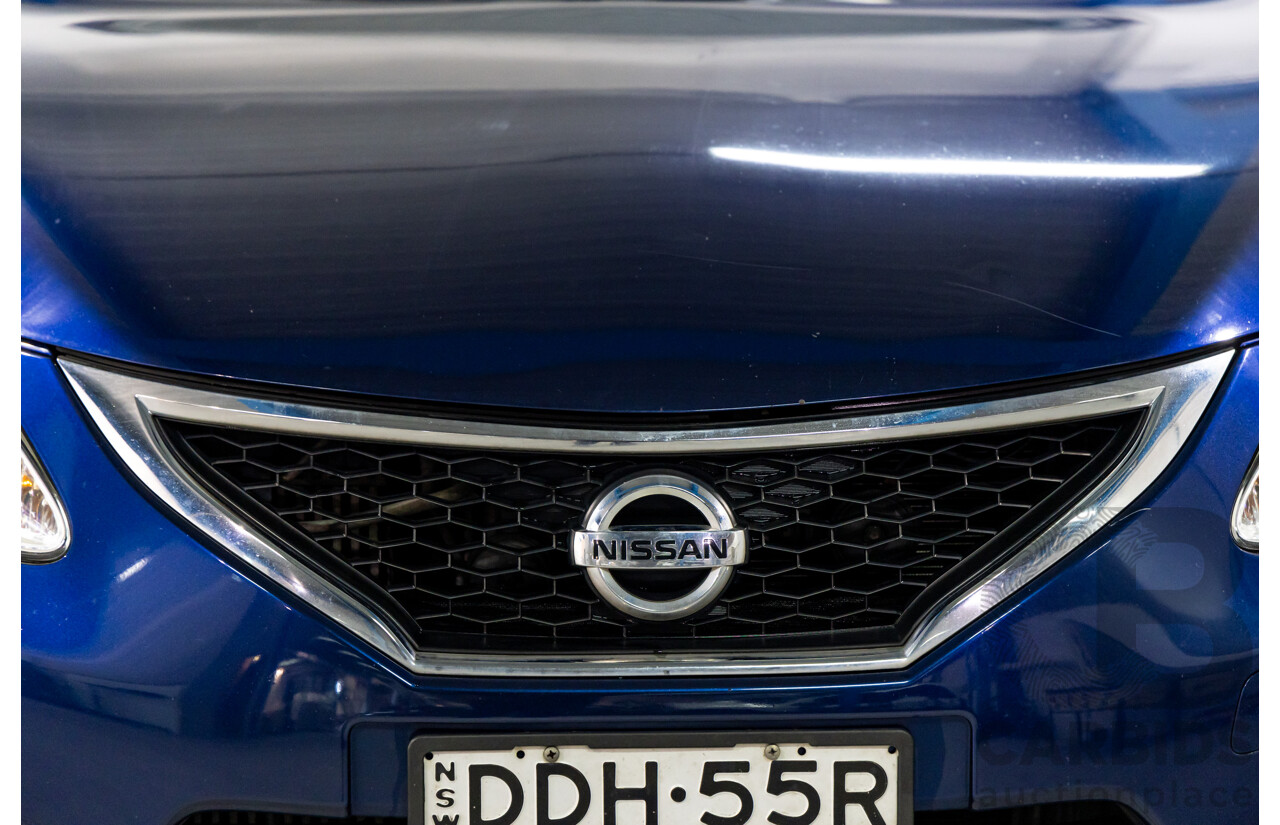 8/2015 Nissan Pulsar SSS C12 SERIES 2 5d Hatchback Deep Sapphire Metallic Turbo 1.6L