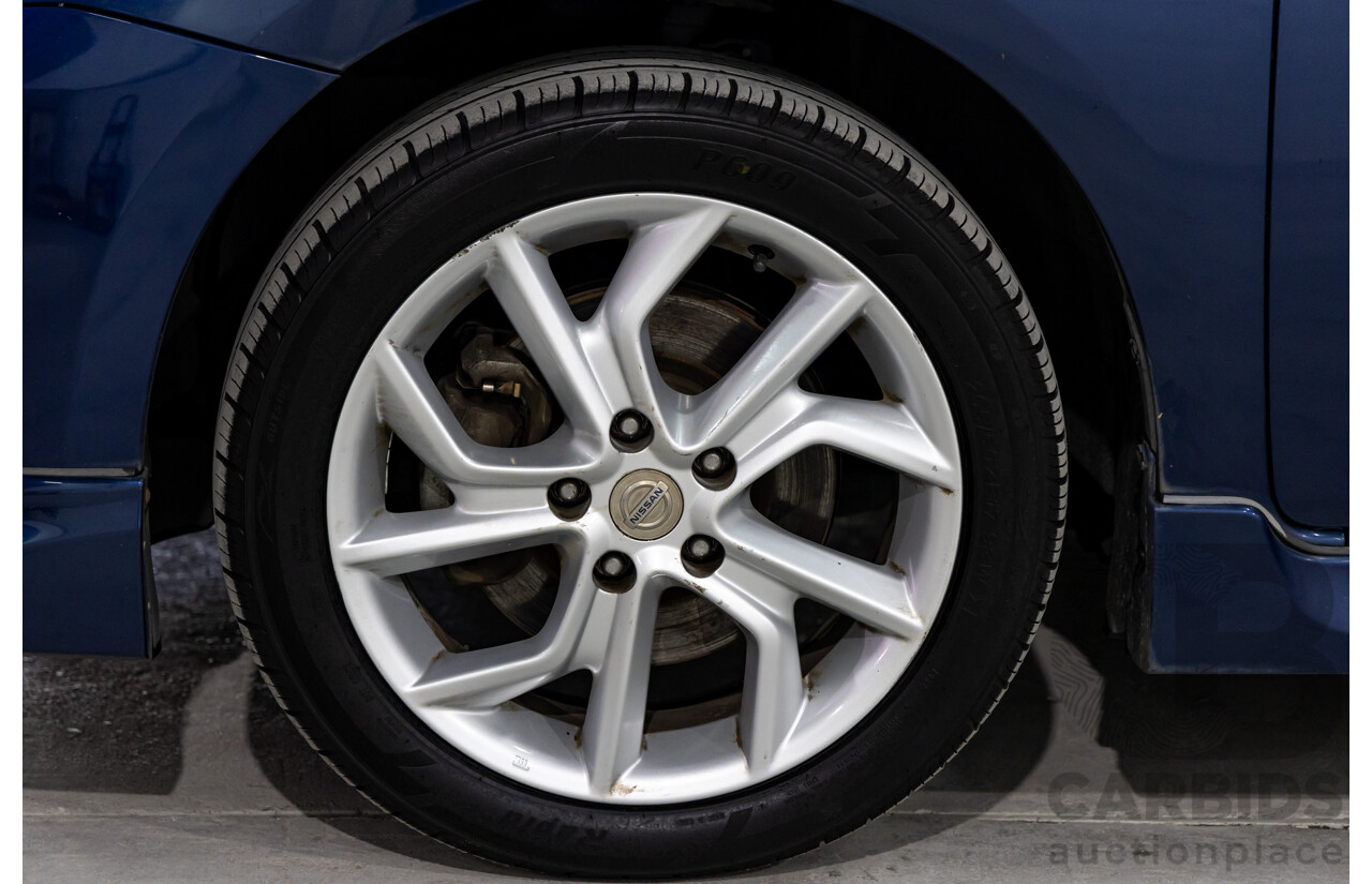 8/2015 Nissan Pulsar SSS C12 SERIES 2 5d Hatchback Deep Sapphire Metallic Turbo 1.6L
