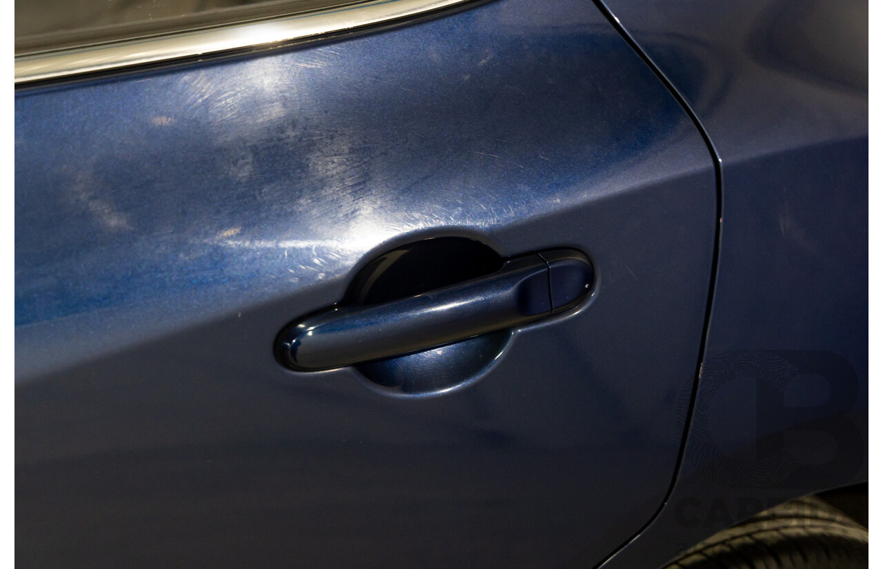 8/2015 Nissan Pulsar SSS C12 SERIES 2 5d Hatchback Deep Sapphire Metallic Turbo 1.6L