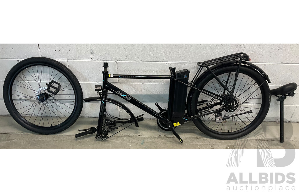 DAXYS Lizard Flat Bar Commuter E-bike - ORP $1,399.00