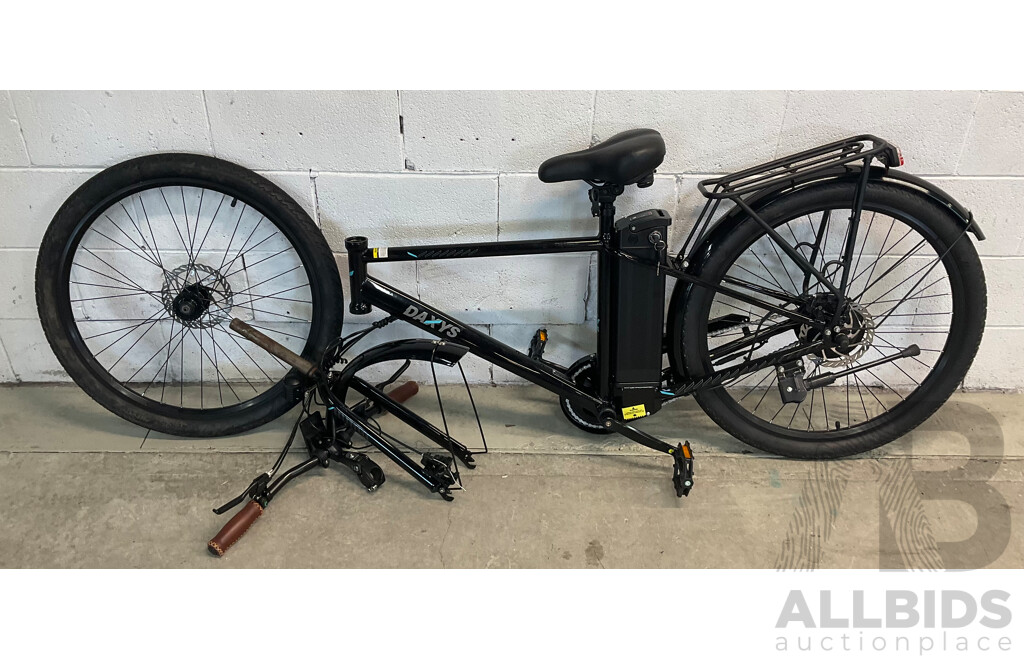 DAXYS Lizard Flat Bar Commuter E-bike - ORP $1,399.00