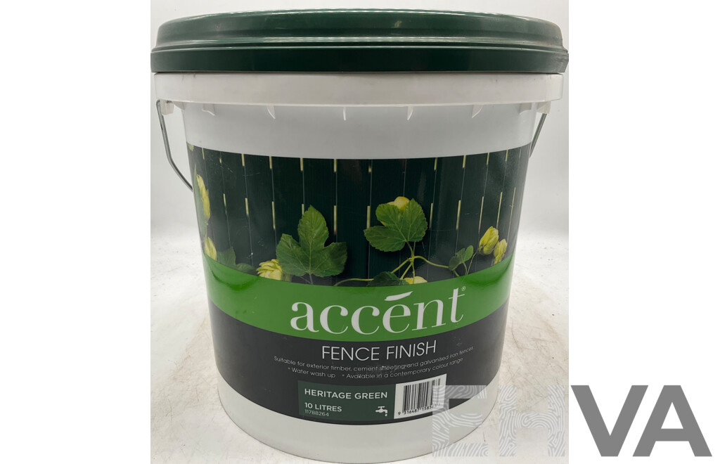 ACCENT Fence Finish Heritage Green 10L