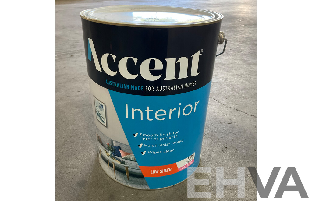 ACCENT Interior Low Sheen Extra Bright 10L