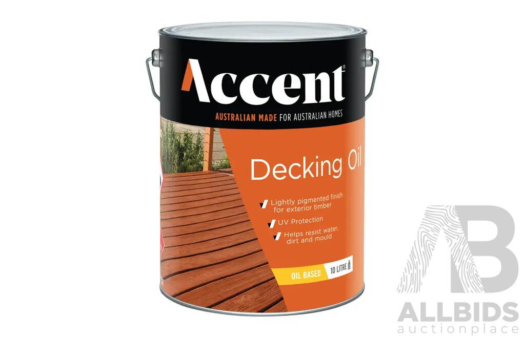 ACCENT Oil Based Decking Oil 10L