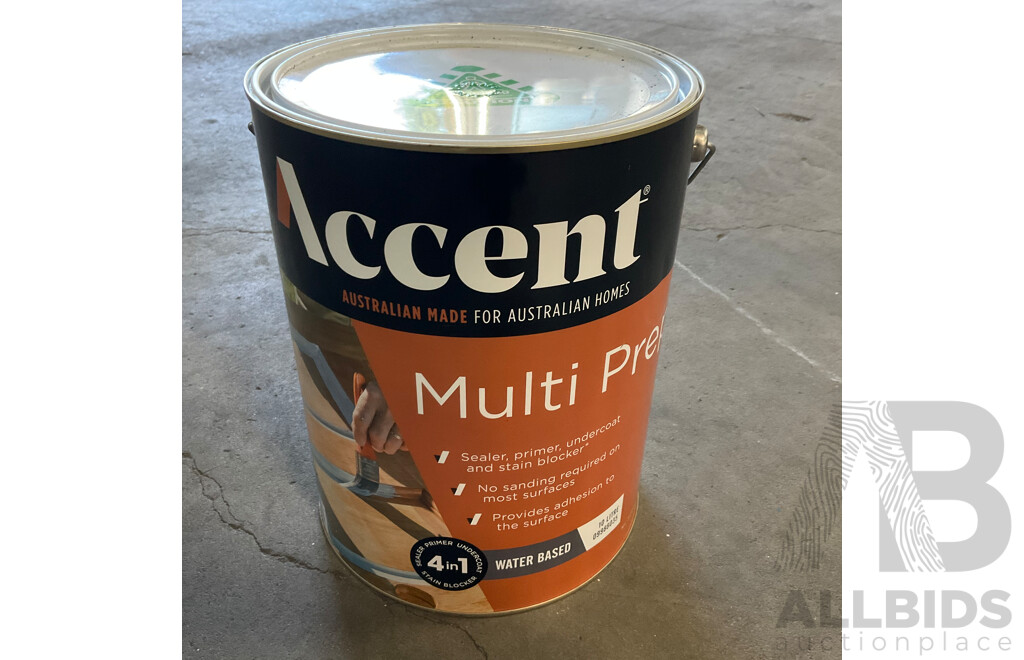 ACCENT Water Based Multi Prep 10L