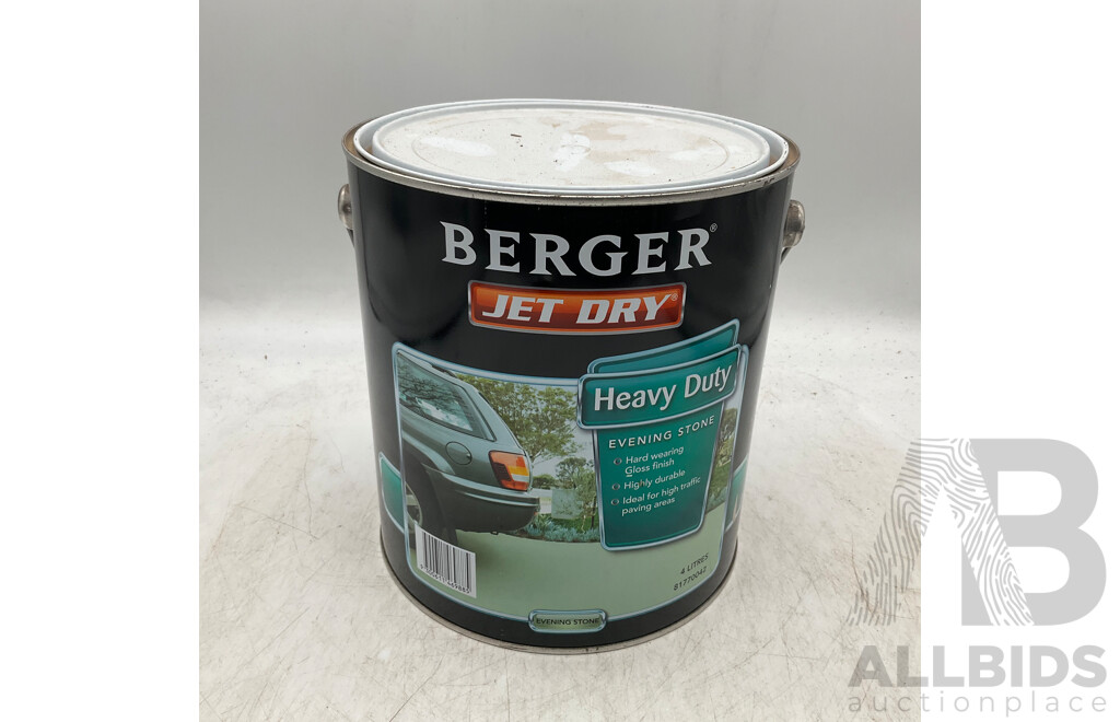 BERGER Heavy Duty Evening Stone 4L