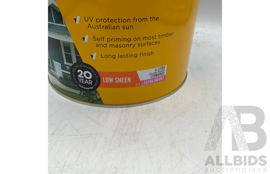 ACCENT SolarMAX Low Sheen Extra Bright 4L