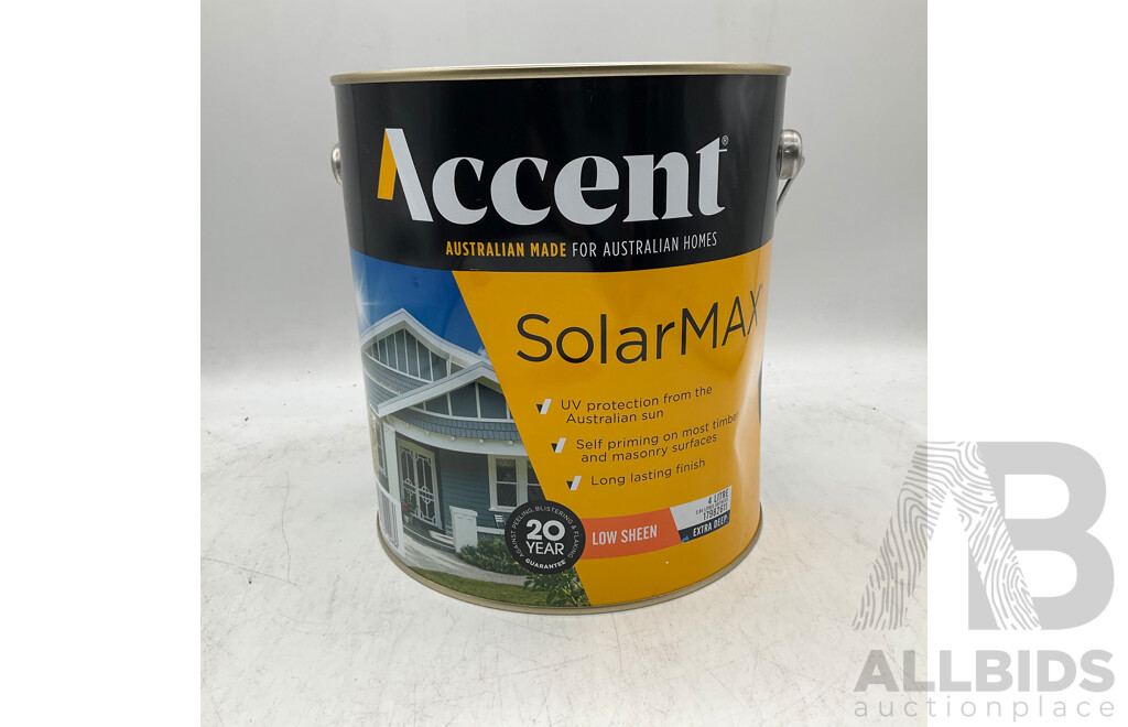 ACCENT SolarMAX Low Sheen Extra Deep 4L