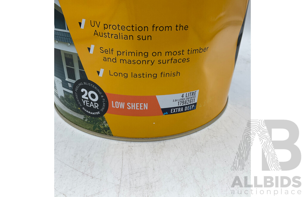 ACCENT SolarMAX Low Sheen Extra Deep 4L