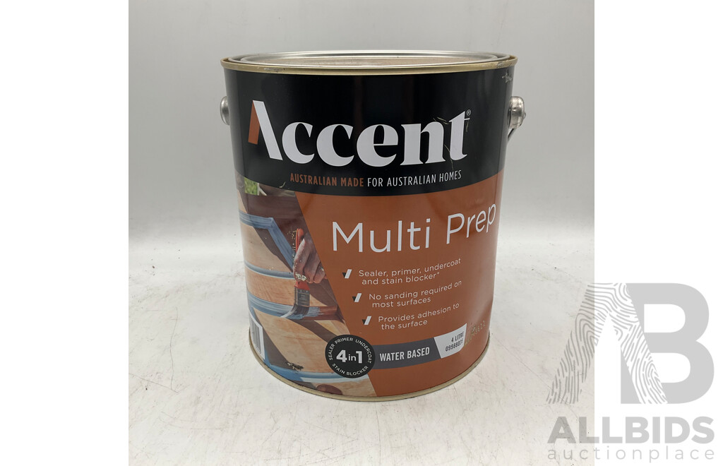 ACCENT Multi Prep Water Based 4L