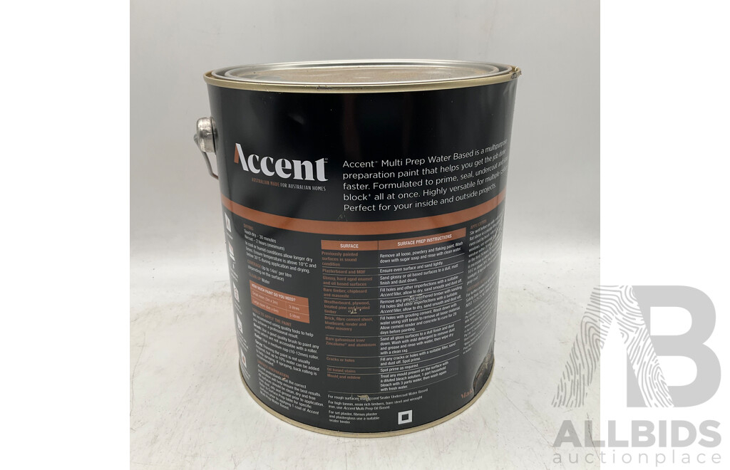 ACCENT Multi Prep Water Based 4L