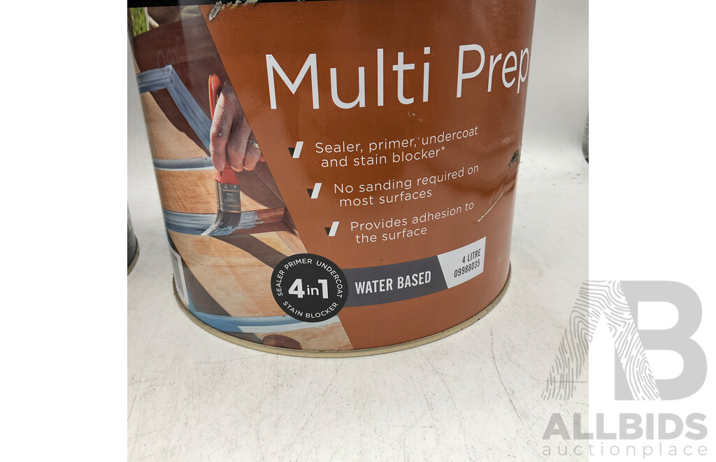 ACCENT Multi Prep Water Based 4L - Lot of 2