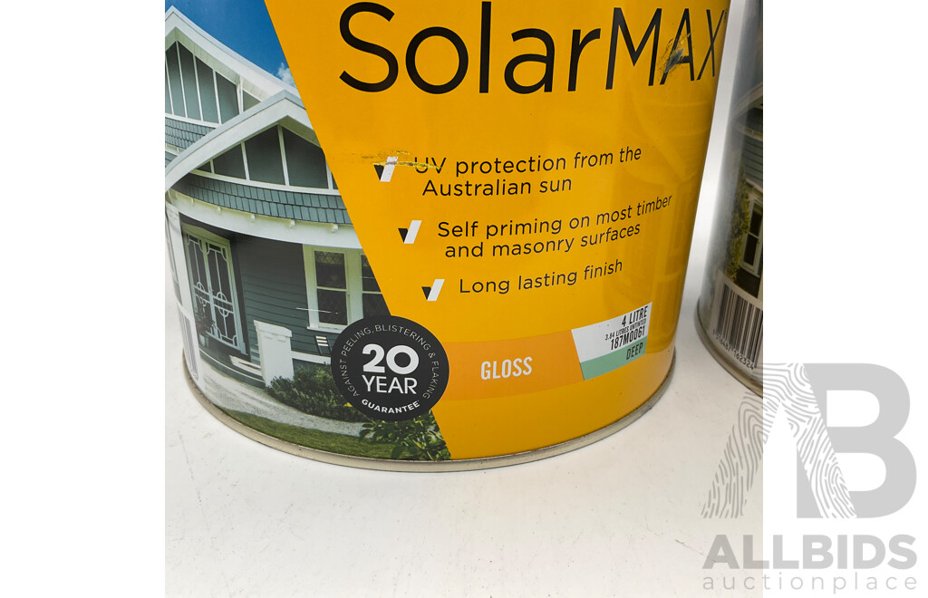 ACCENT Solar MAX Gloss Deep 4L - Lot of 2