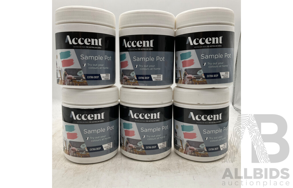 ACCENT Simple Pot Extra Deep 500ml  - Lot of 6