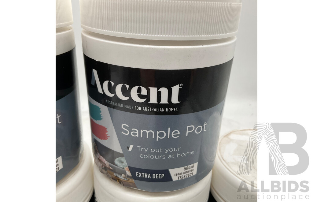 ACCENT Simple Pot Extra Deep 500ml  - Lot of 6